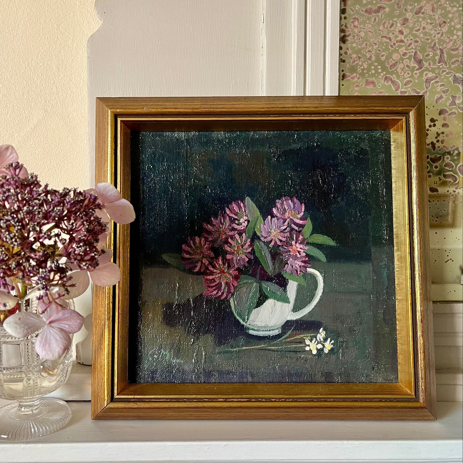 White Jug Floral