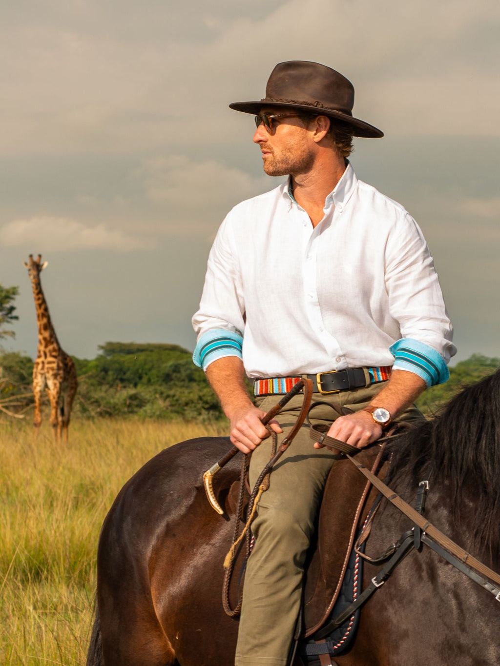 White Linen Shirt - Button Down Collar