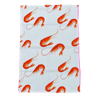 Tea towel "Oh SO bright"- Prawns