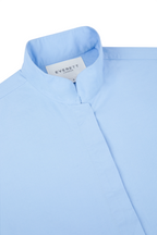 Oversized Bailey Shirt Blue Cotton