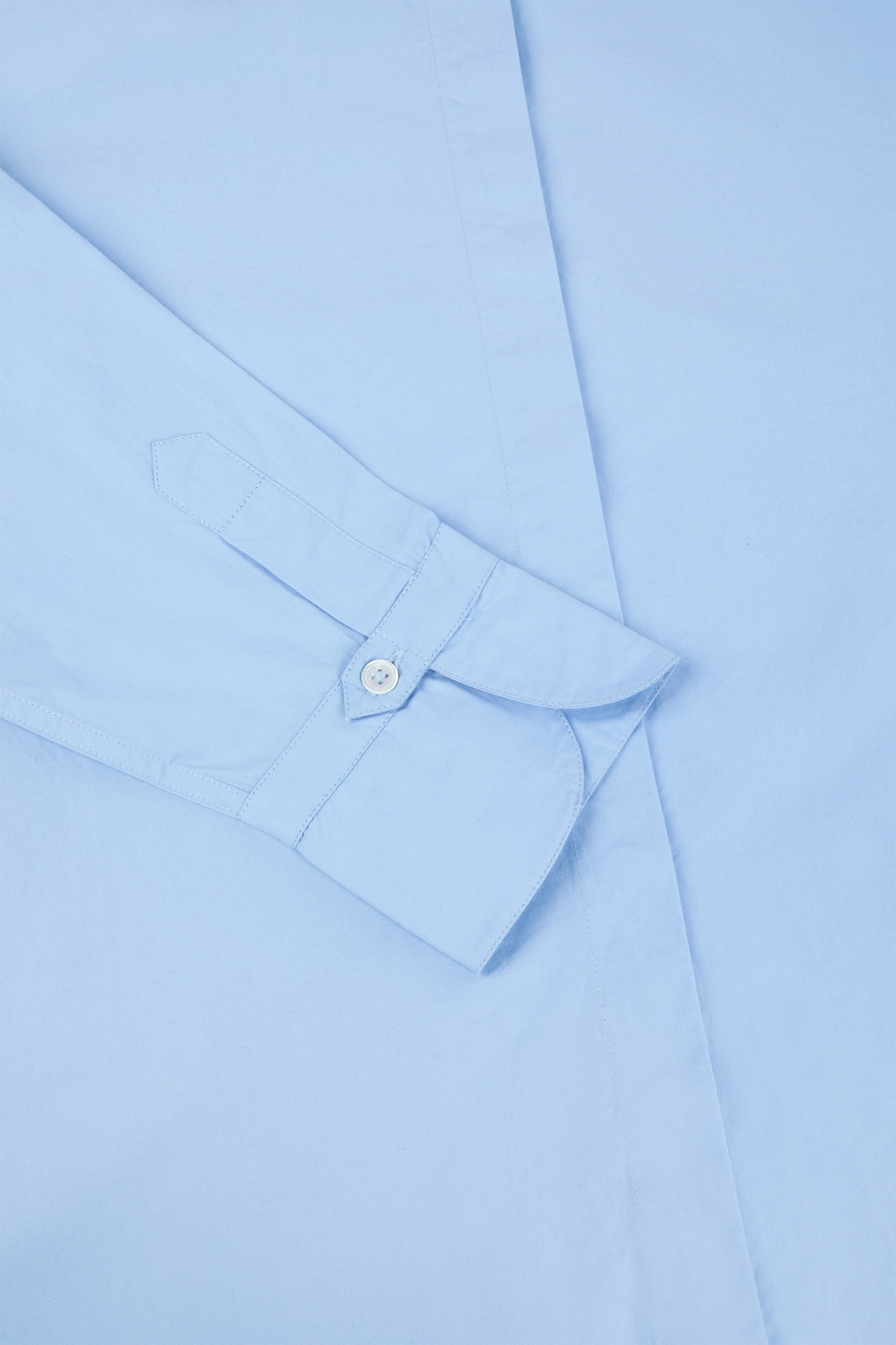 Oversized Bailey Shirt Blue Cotton
