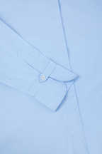 Oversized Bailey Shirt Blue Cotton