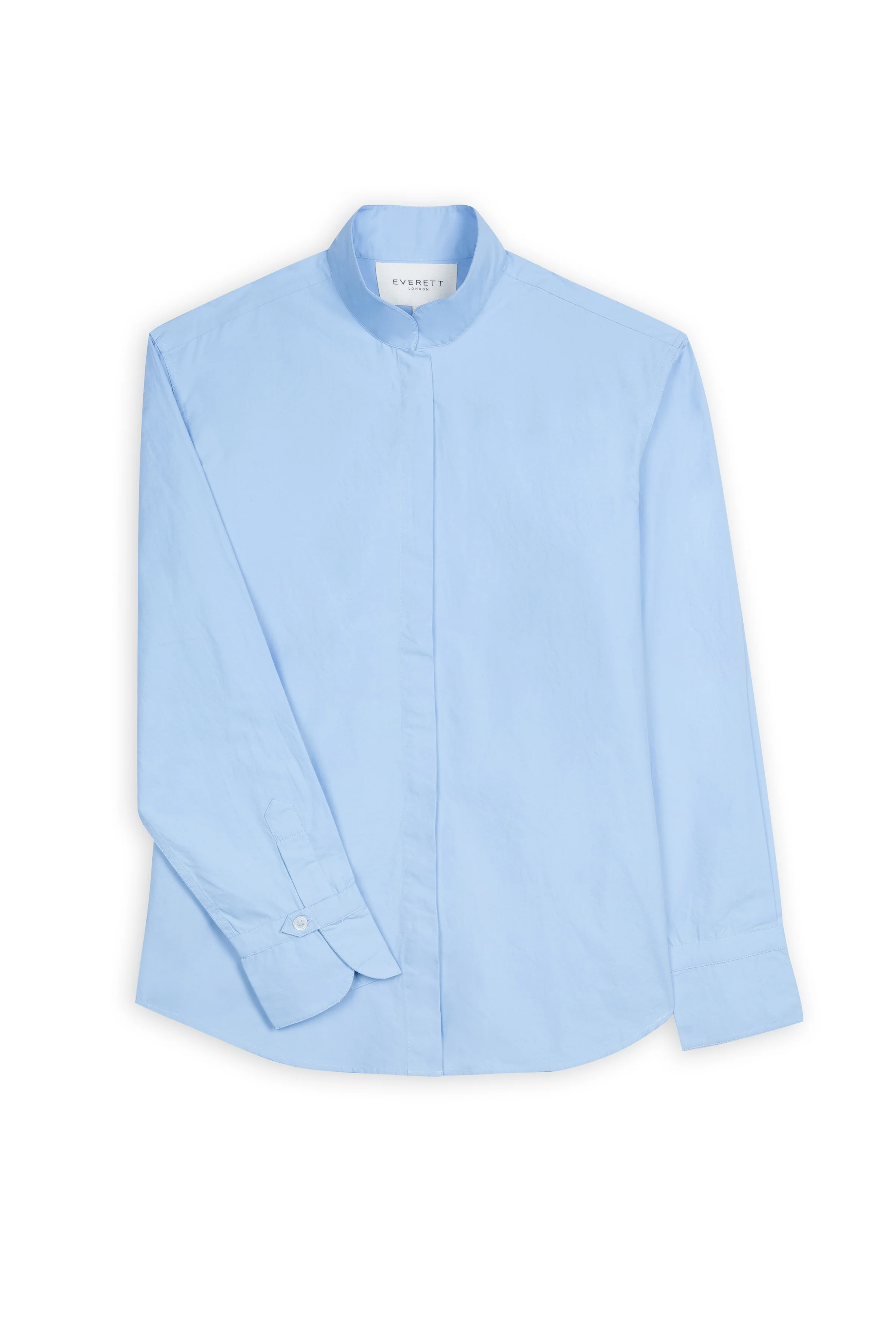 Oversized Bailey Shirt Blue Cotton