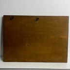 Vintage French Wooden Picture of Chalets
