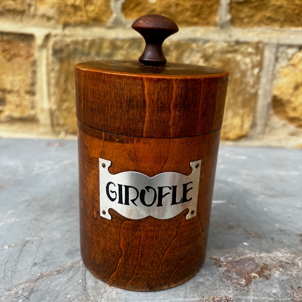 Vintage French Kitchen Storage Containers