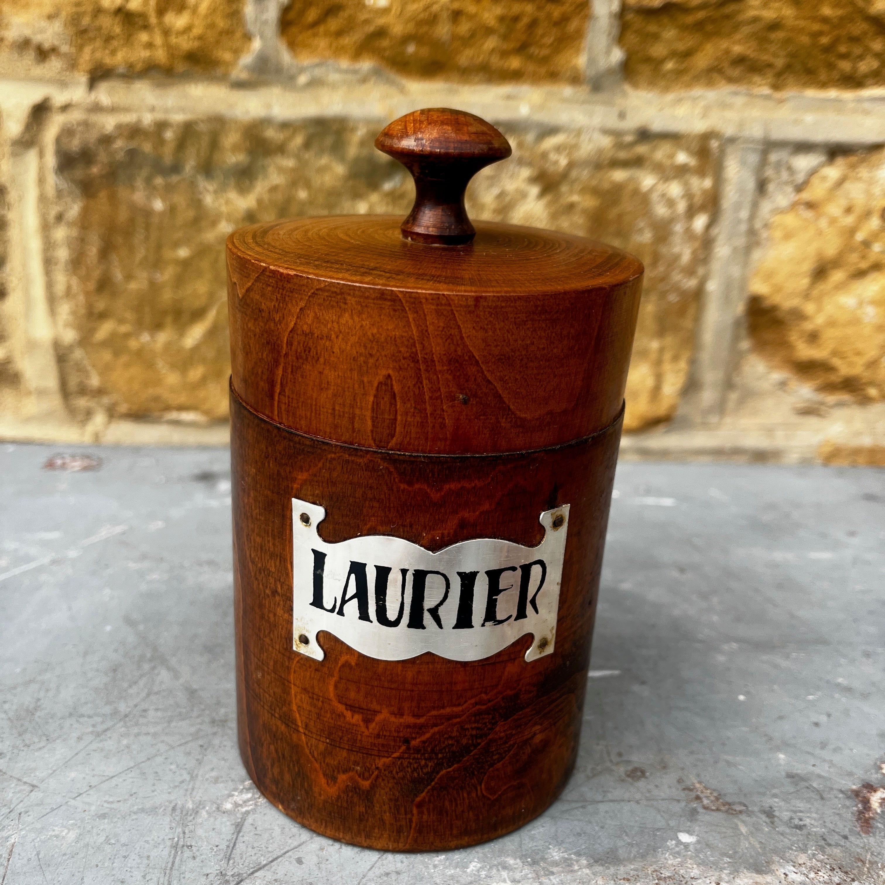 Vintage French Kitchen Storage Containers