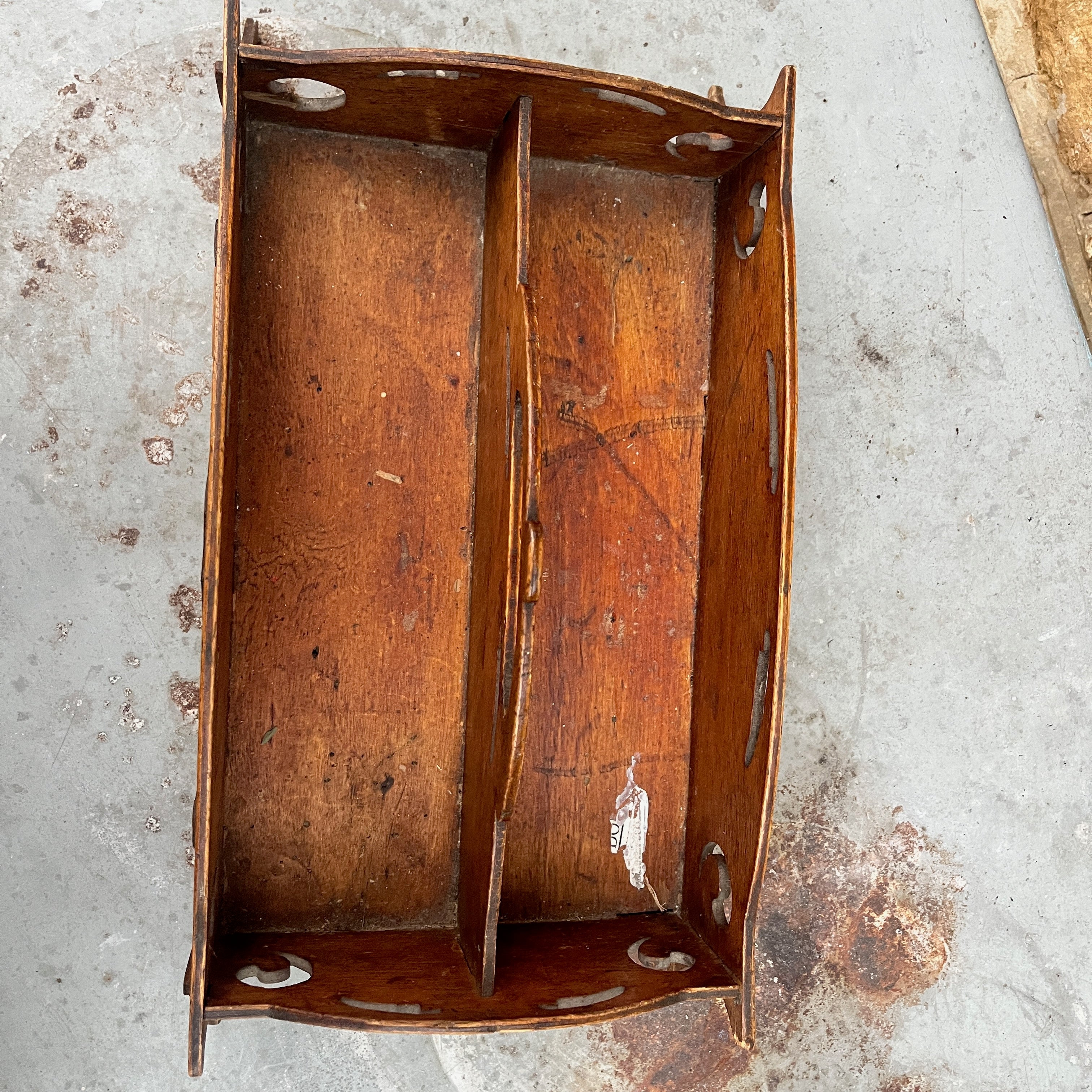 Vintage Wooden Decorative Tray