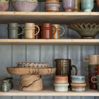 Wooden Pedestal Display Platter | 30cm