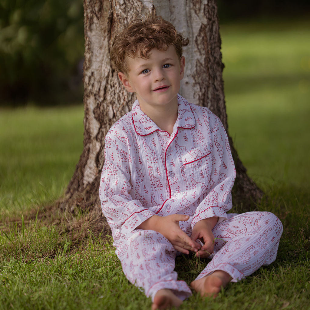 Giraffe Organic Muslin Pyjamas