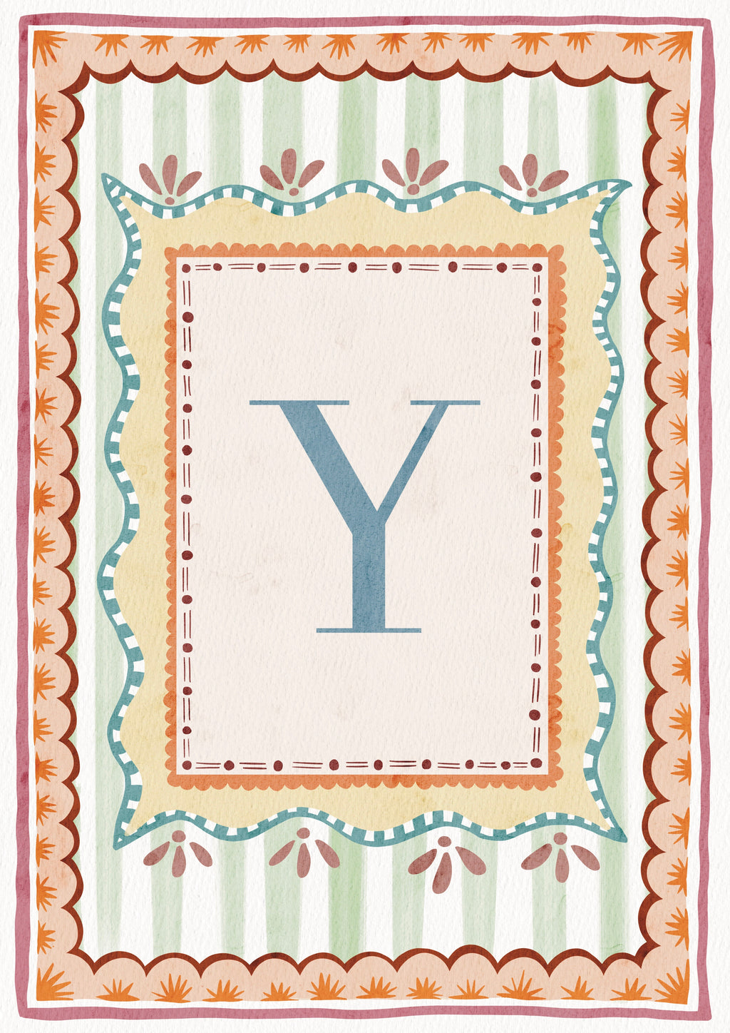 ALPHABET LETTERS ~ Blue / Pink / Green /