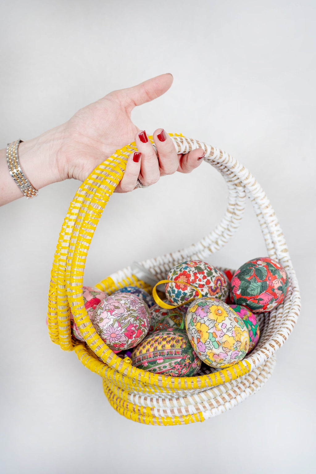 Handwoven Mini Basket Trug