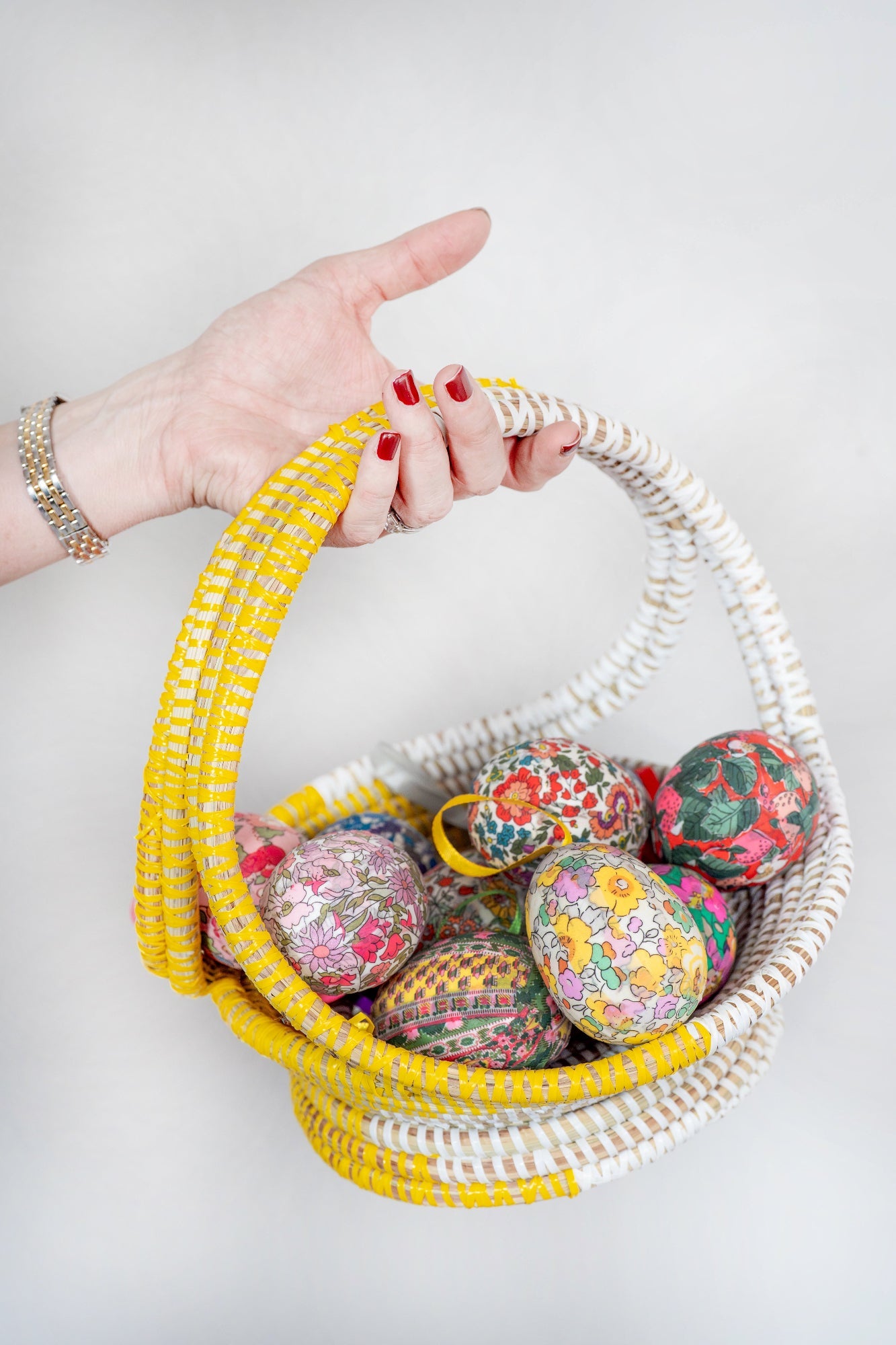 Handwoven Mini Basket Trug