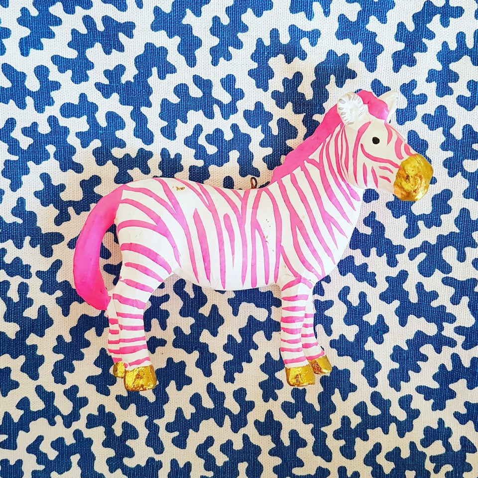 Zebra Ornament