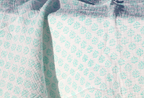 Woo Woo Muslin Swaddle - Sea Blue