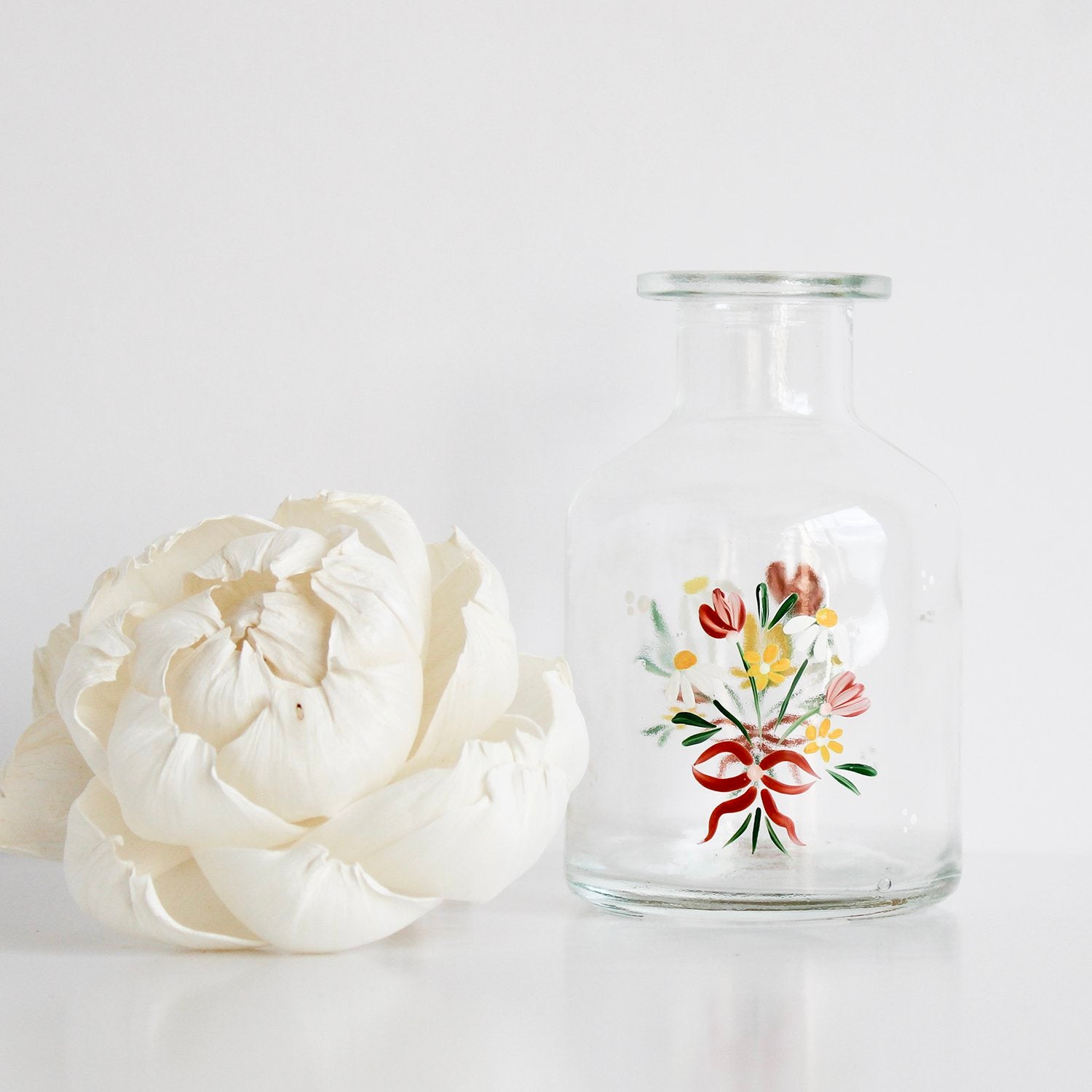 Hand-Painted Bouquet Diffuser Bottle image 2