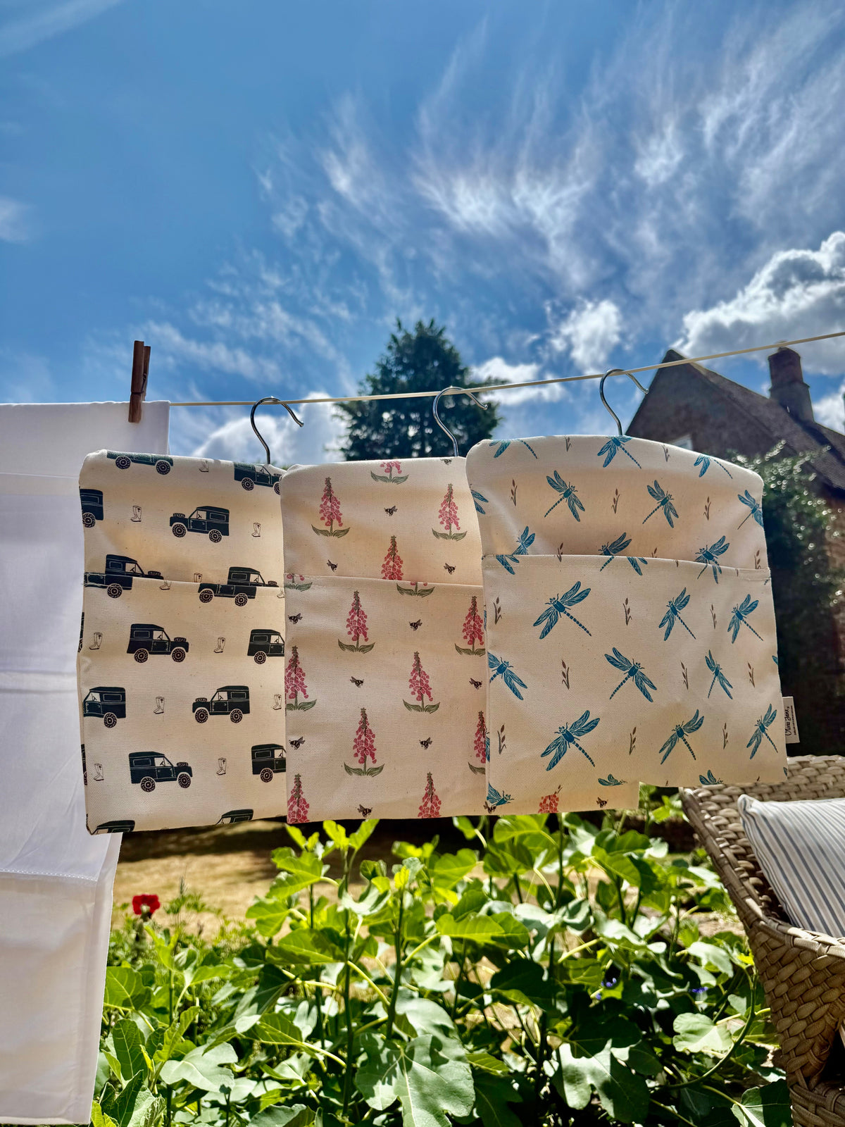 Peg Bag 'Dancing with Wings' Dragonfly