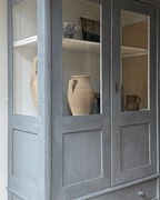 Hand Painted Victorian Display Cabinet