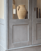 Hand Painted Victorian Display Cabinet
