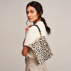 Appaloosa Clutch Bag with Strap