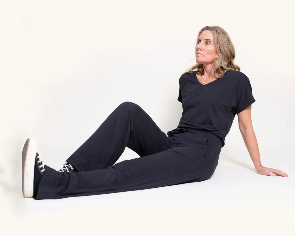 Athena V-Neck Short Sleeve top