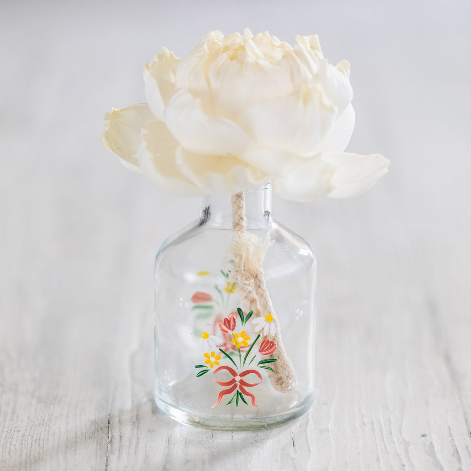 Hand-Painted Bouquet Diffuser Bottle image 0
