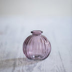 Ribbed Globe Diffuser Bottle - Amethyst Ribbed Globe image