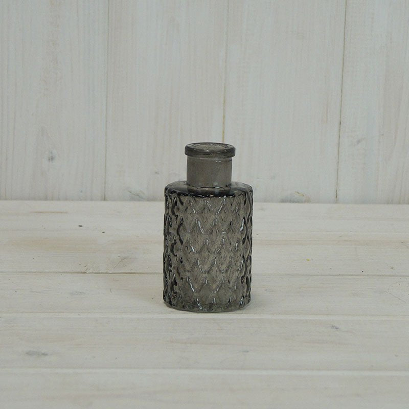 Small Geometric Diffuser Bottle - Smoked Grey image