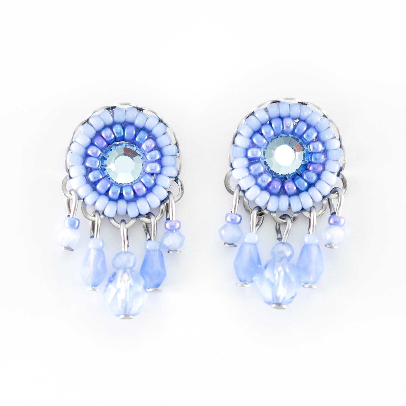 Crystal Dangle Stud Earring