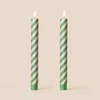 Barley Twist Flameless LED Wax Candles