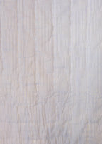 Blue Organic Cotton Toddler Quilt