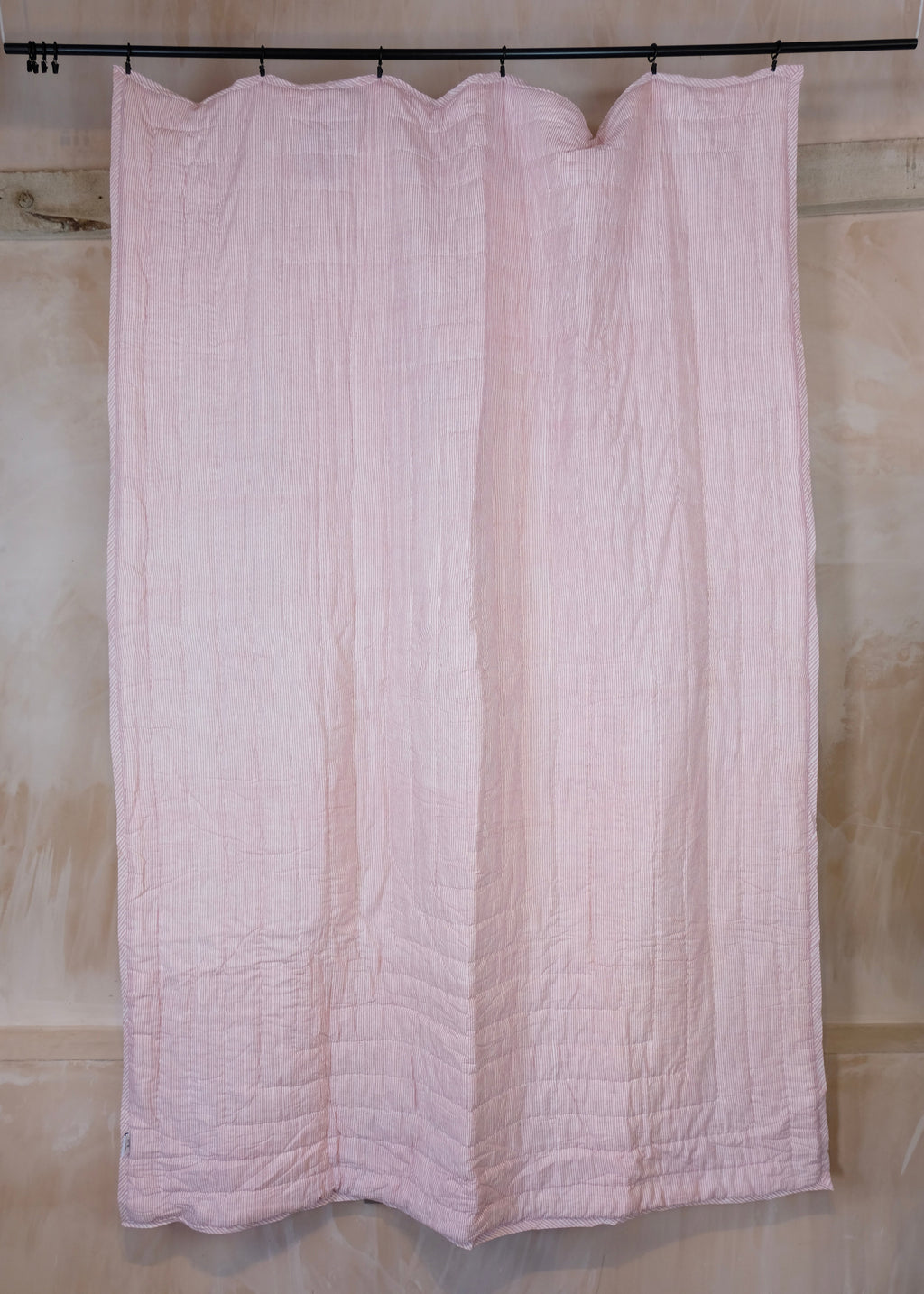 Pink Organic Cotton Toddler Quilt
