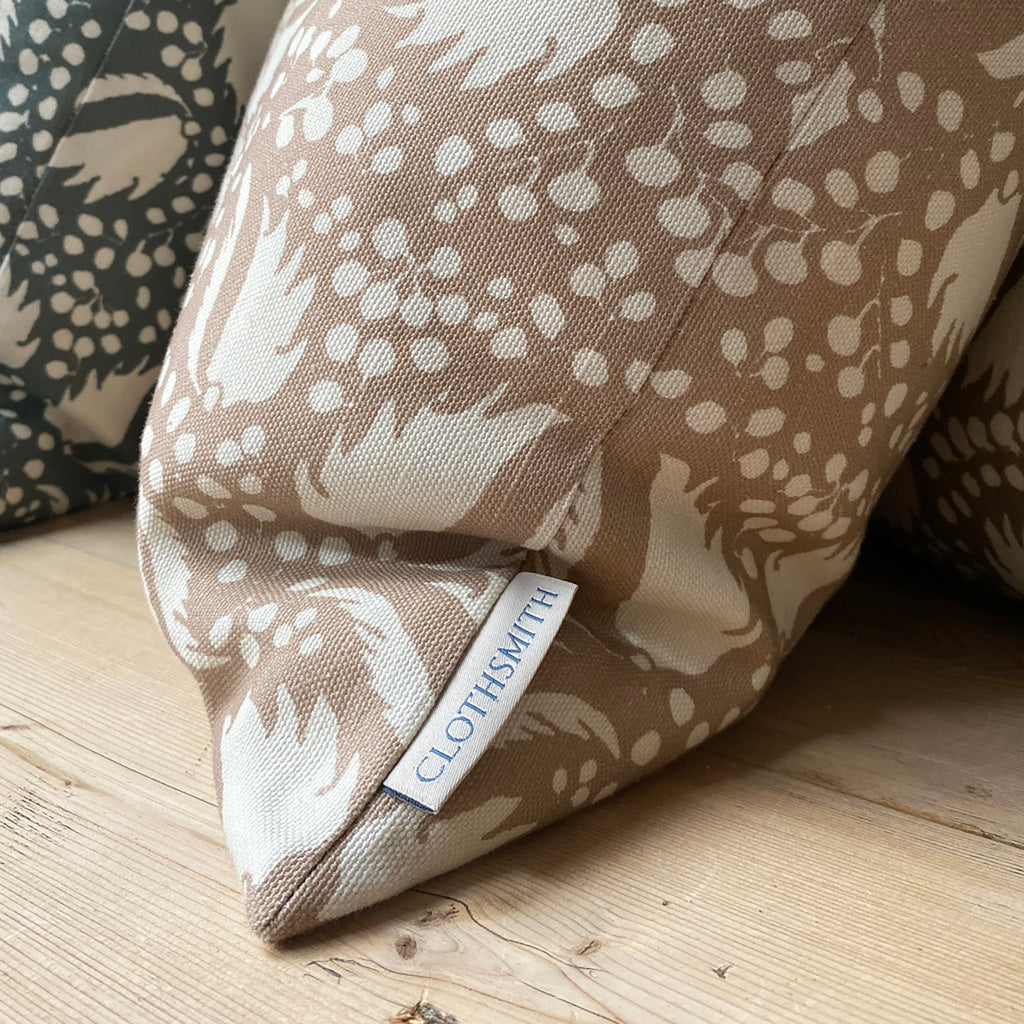 Billow Square Cushion - Blush Pink