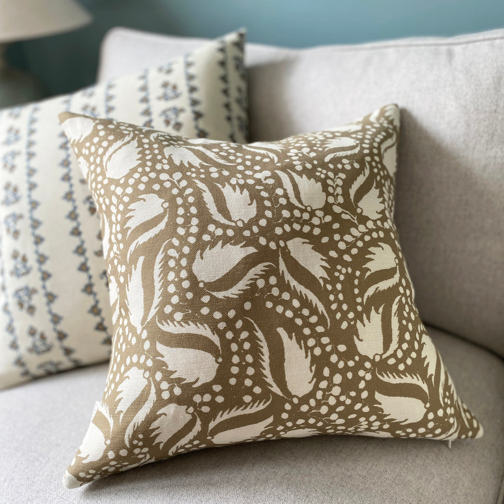 Billow Square Cushion - Gold