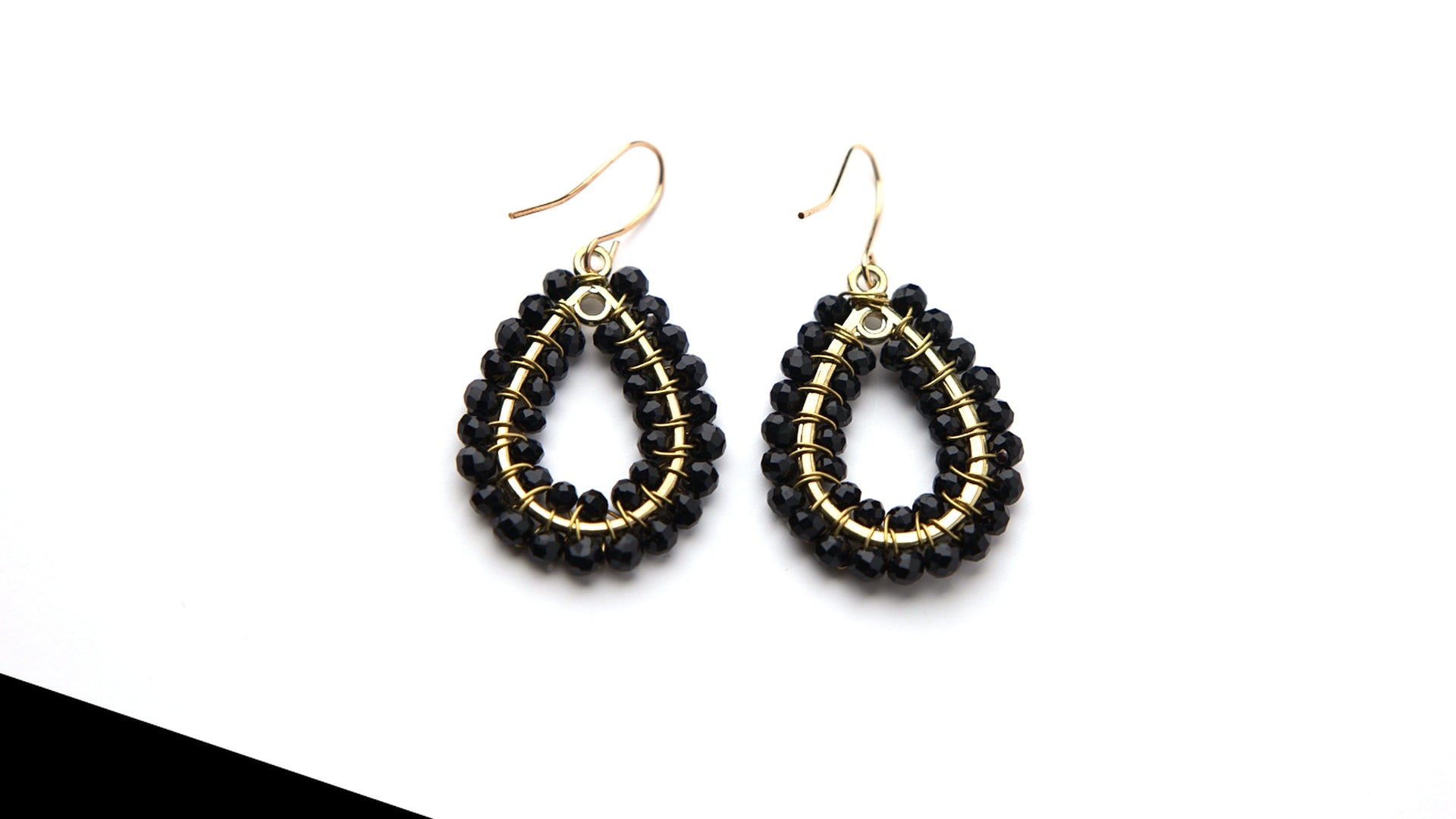Oval Drop Earring