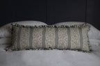 LUMBAR RUFFLE CUSHION ~ FAIRYLACE FLAX FLOWER