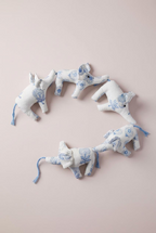 Blue Elephant Nursery Bunting - 5 Elephants