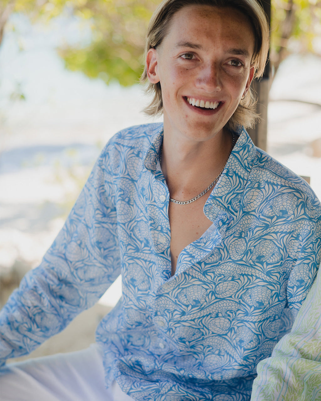 Linen Shirt PANGOLIN