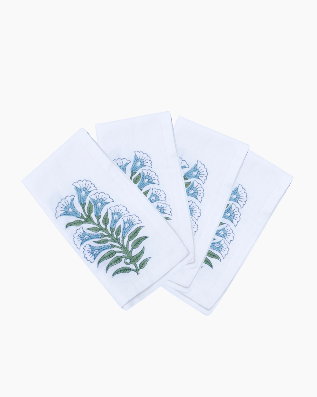 Blue Gladioli Napkins | Set of 4