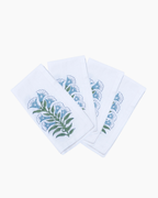 Blue Gladioli Napkins | Set of 4