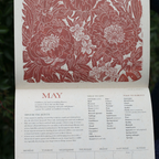 2027 Lino Print Calendar - Growing Through The Seasons | Isla Middleton
