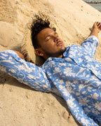 Mens Linen Shirt IGUANA