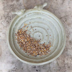 Ceramic Bird Bath | Sage Green