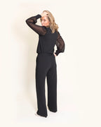 Daphne Sheer Sleeve Top