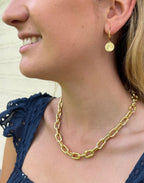 Cleo Gold Hoop Earrings