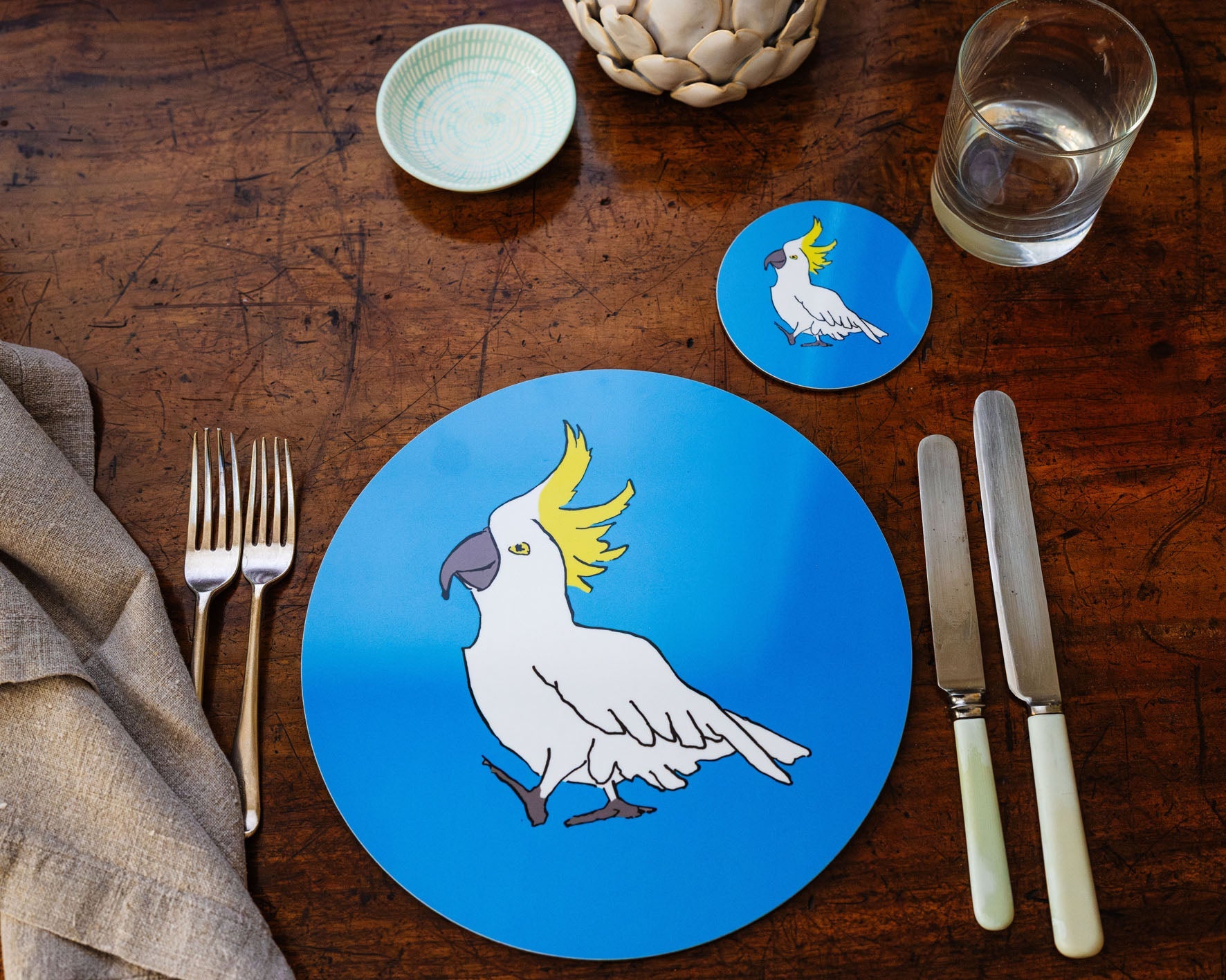 Set of 4 Colourful Placemats