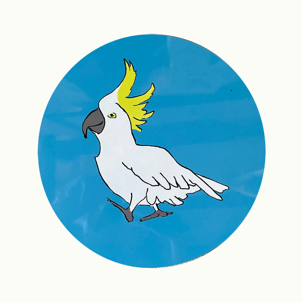Cockatoo Placemat & Coaster