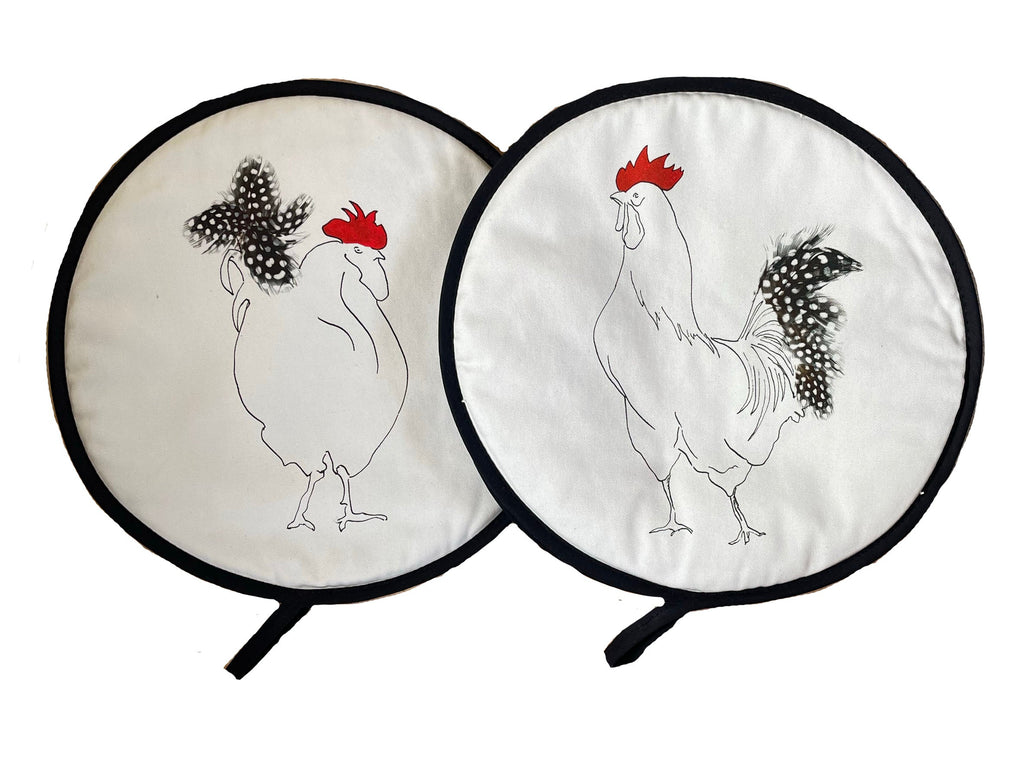 Cockerel Herk Circular Aga / Chef pads