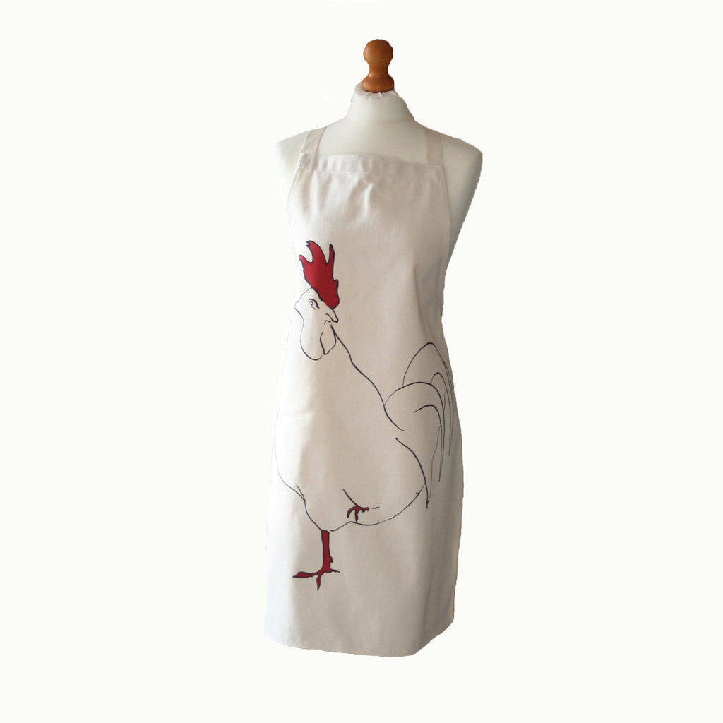 Cream Apron in Gift Box