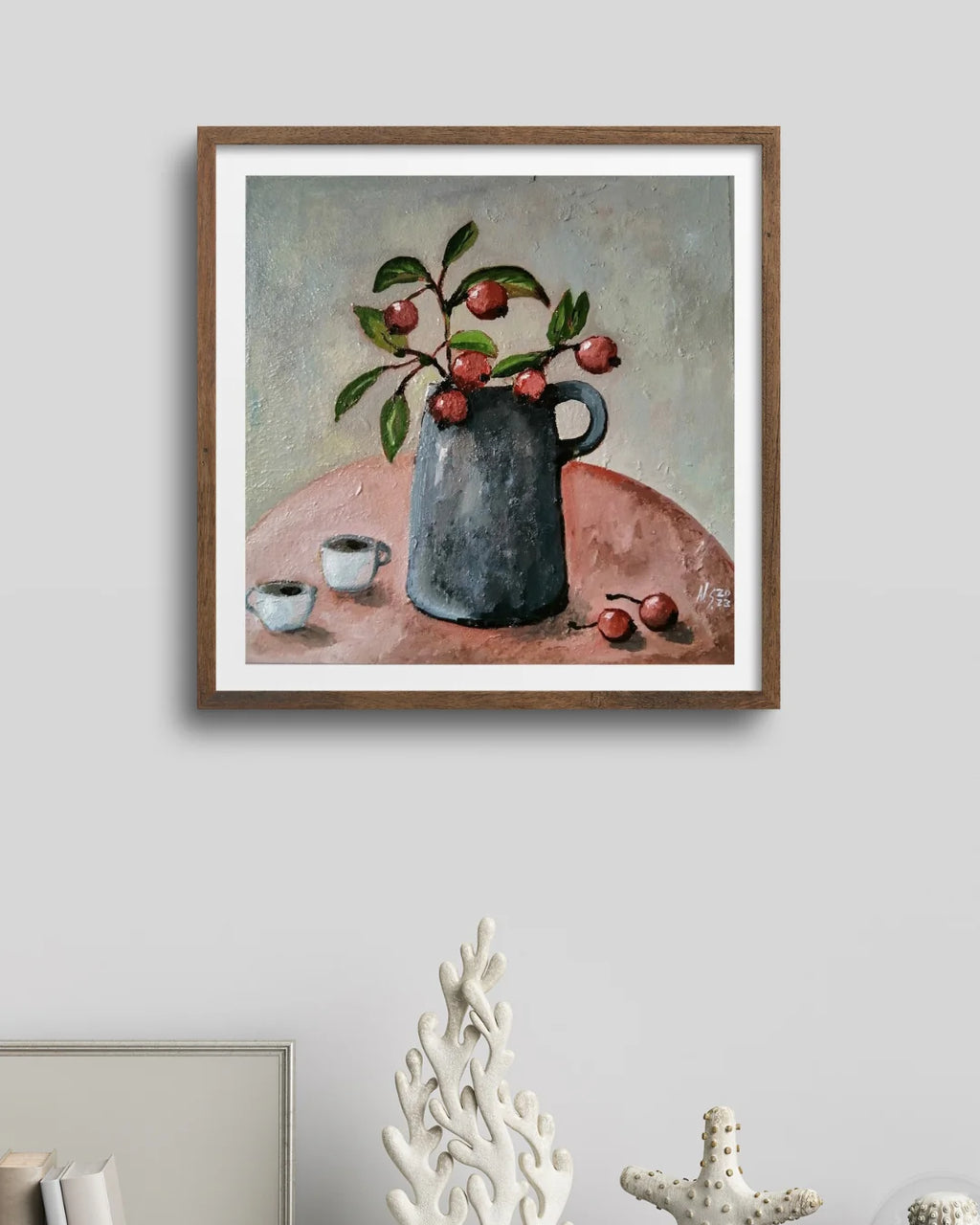 Coffee For Two - Original Oil Painting