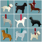 Porcelain Dog hanging decorations